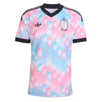Camiseta Bélgica Segunda Equipación Replica Mundial 2026 mangas cortas
